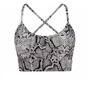 Varley Irena Sports Bra Ivory Cobra ( S )